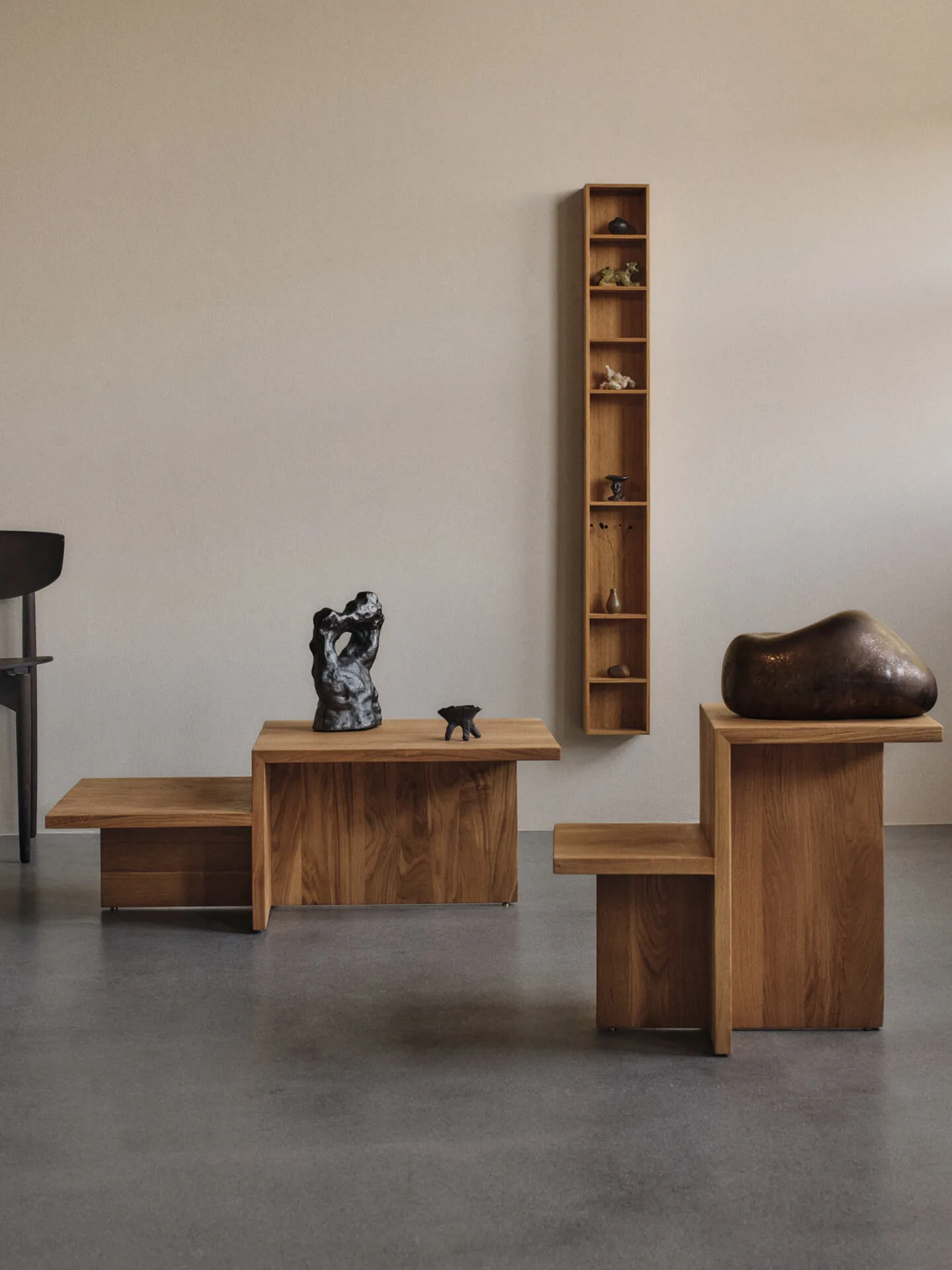 Distinct mesa de centro, Natural oak Ferm Living