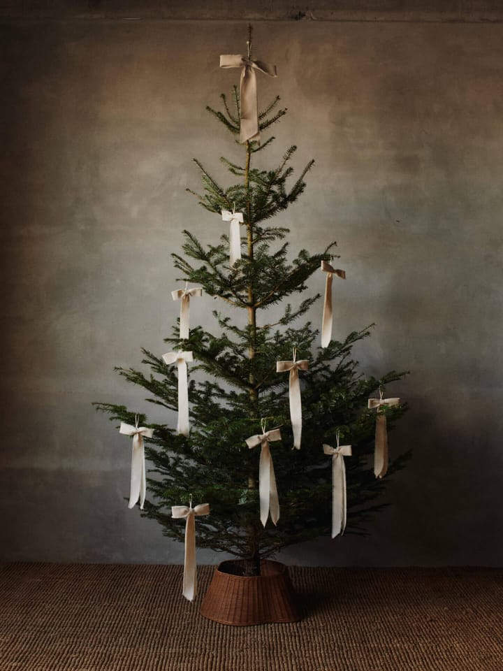 Drape saia entrançada para árvore de Natal, Natural Ferm Living