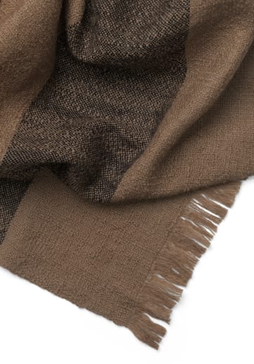Dry manta de lã 120x180 cm - Alga Açucarada/Preto - Ferm Living