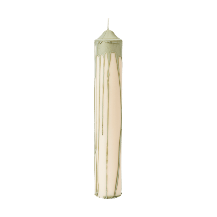 Dryp bloco de vela  - Chá verde, 30 cm - Ferm Living