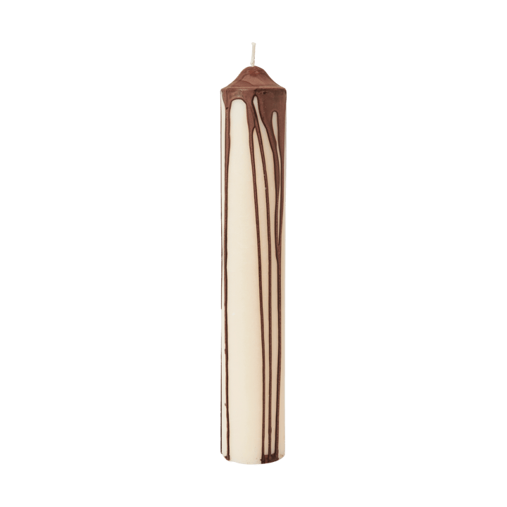 Dryp bloco de vela  - Chocolate Escuro, 30 cm - Ferm Living