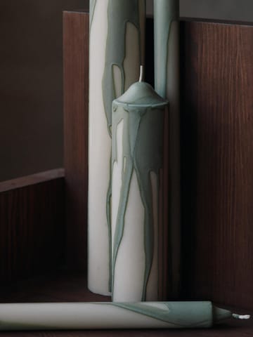 Dryp vela de estearina 2 unidades - Chá verde - Ferm Living