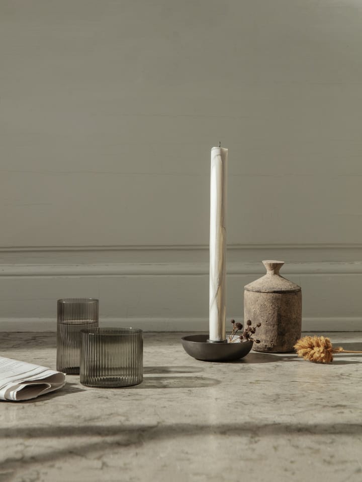 Dryp vela de estearina 2 unidades, Warm Grey Ferm Living