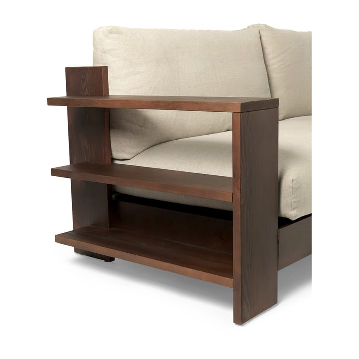Edre sofá linho clássico, Manchado escuro natural Ferm Living
