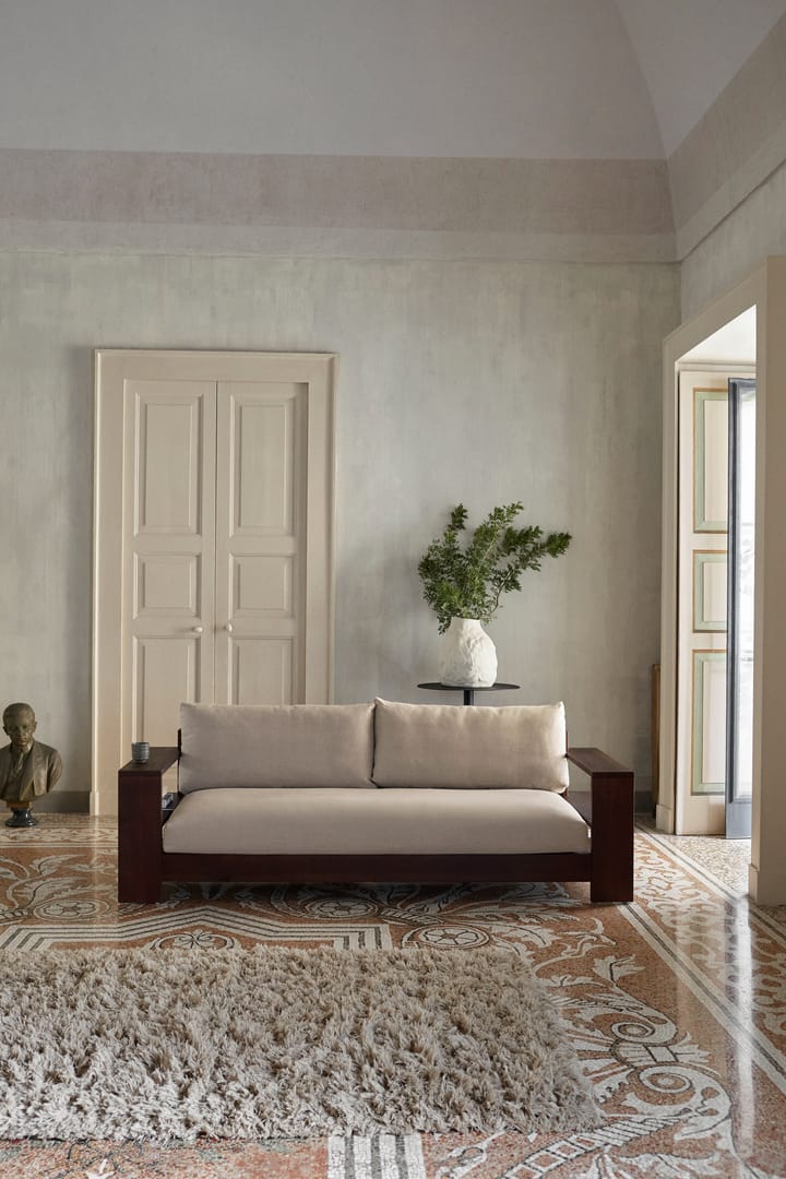 Edre sofá linho clássico, Manchado escuro natural Ferm Living