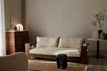 Edre sofá linho clássico - Manchado escuro natural - Ferm Living