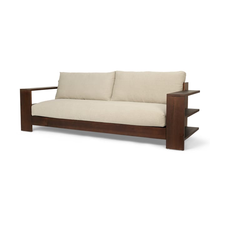 Edre sofá linho clássico, Manchado escuro natural Ferm Living