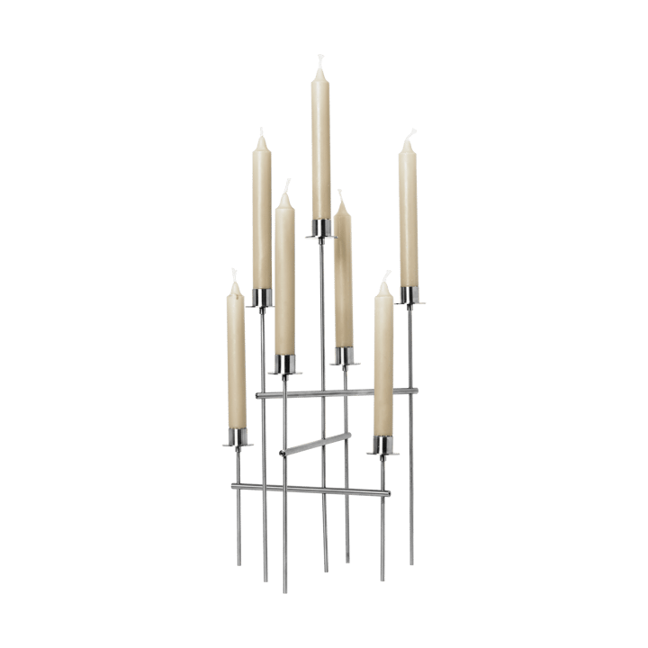 Elysia castiçal, Brushed stainless steel Ferm Living