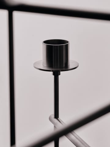 Elysia castiçal - Brushed stainless steel - Ferm Living