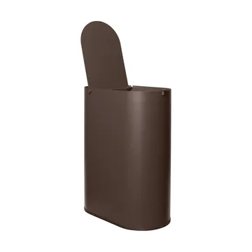 Enkel caixote de lixo medium - Chocolate negro - Ferm Living