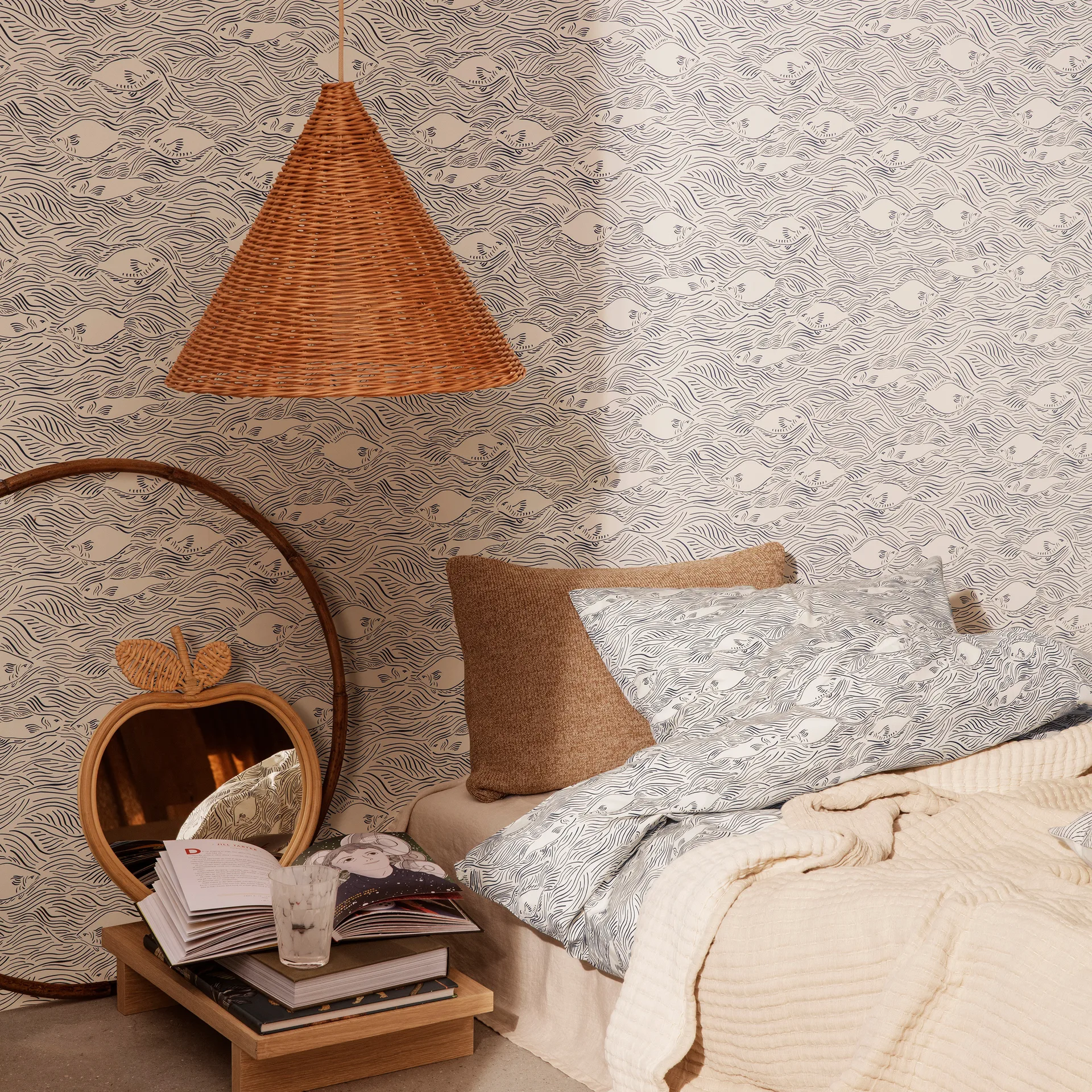 Espelho Apple 37x42 cm, Natural Ferm Living