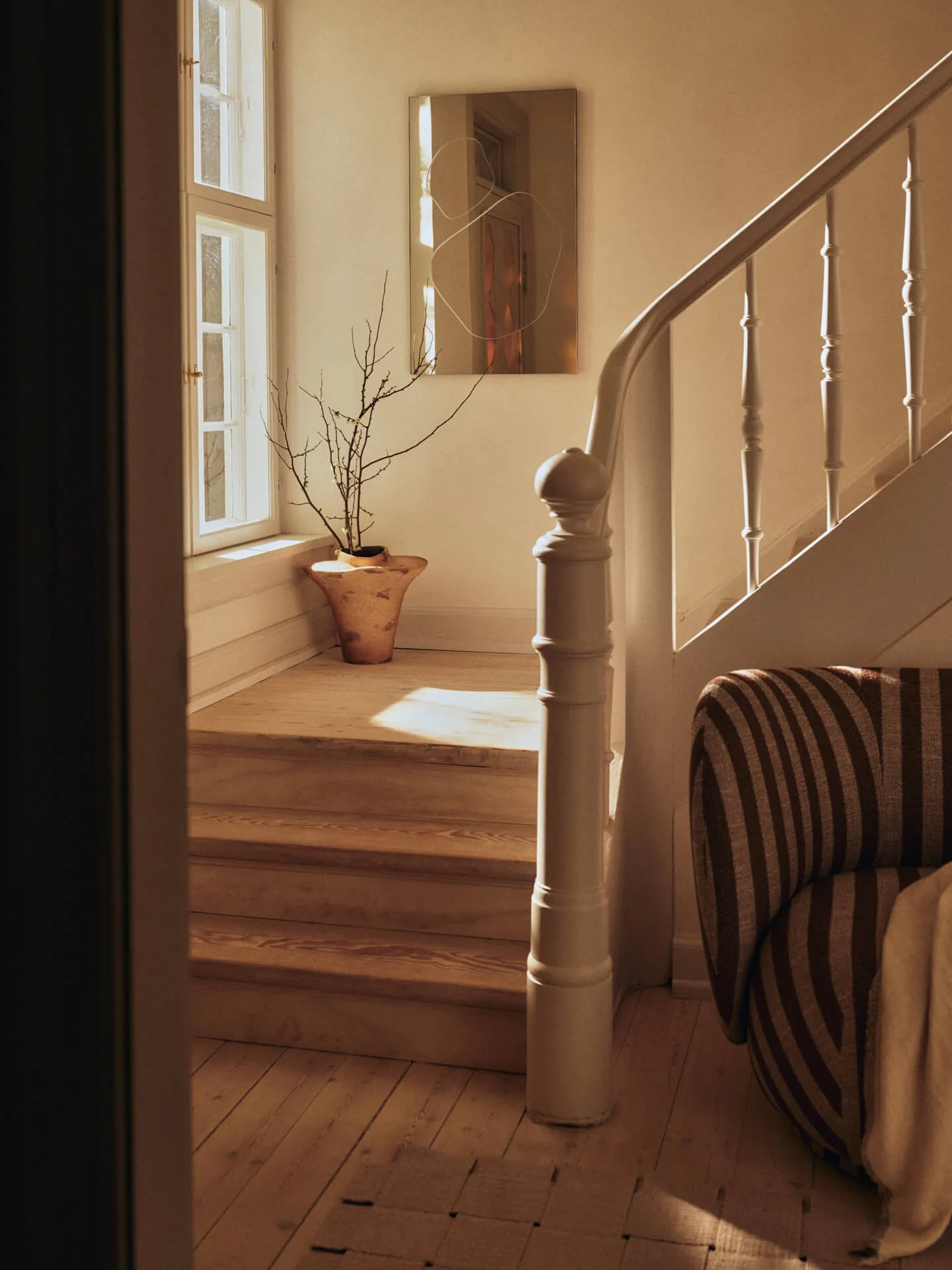 Espelho Folia, Prata, 82 cm Ferm Living