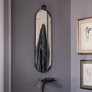 Espelho oval Poise - preto - Ferm Living