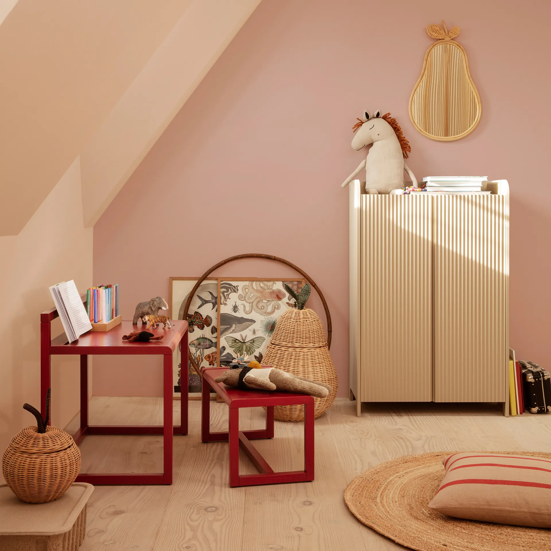 Espelho Pear 37x62 cm, Natural Ferm Living