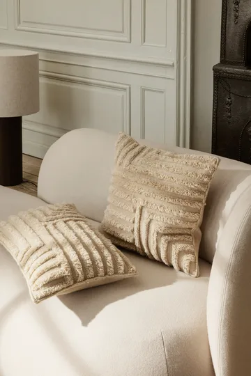 Espreguiçadeira Rico divã alto - Escovado off-white - Ferm Living