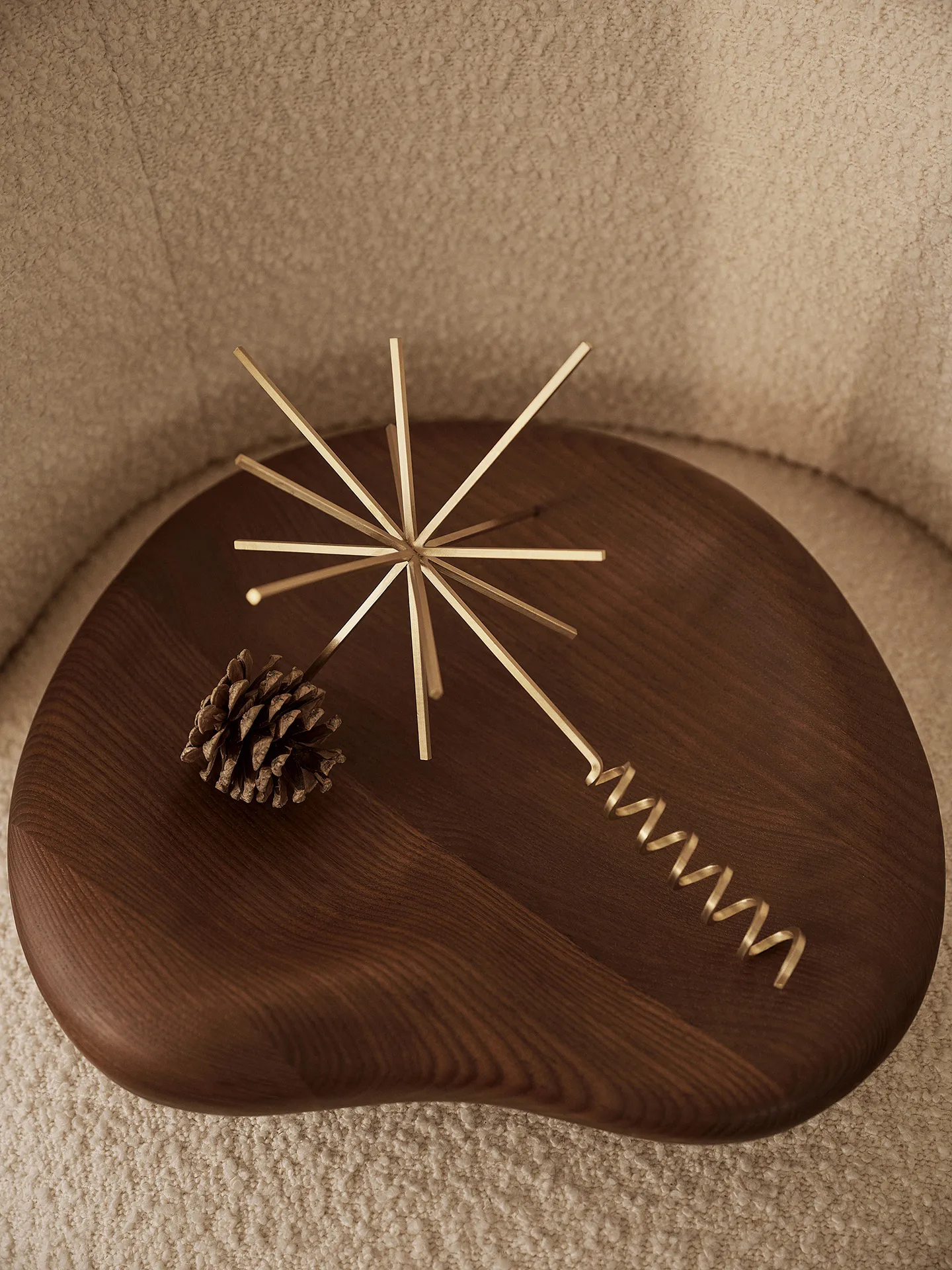 Estrela de árvore Ferm Living, latão Ferm Living