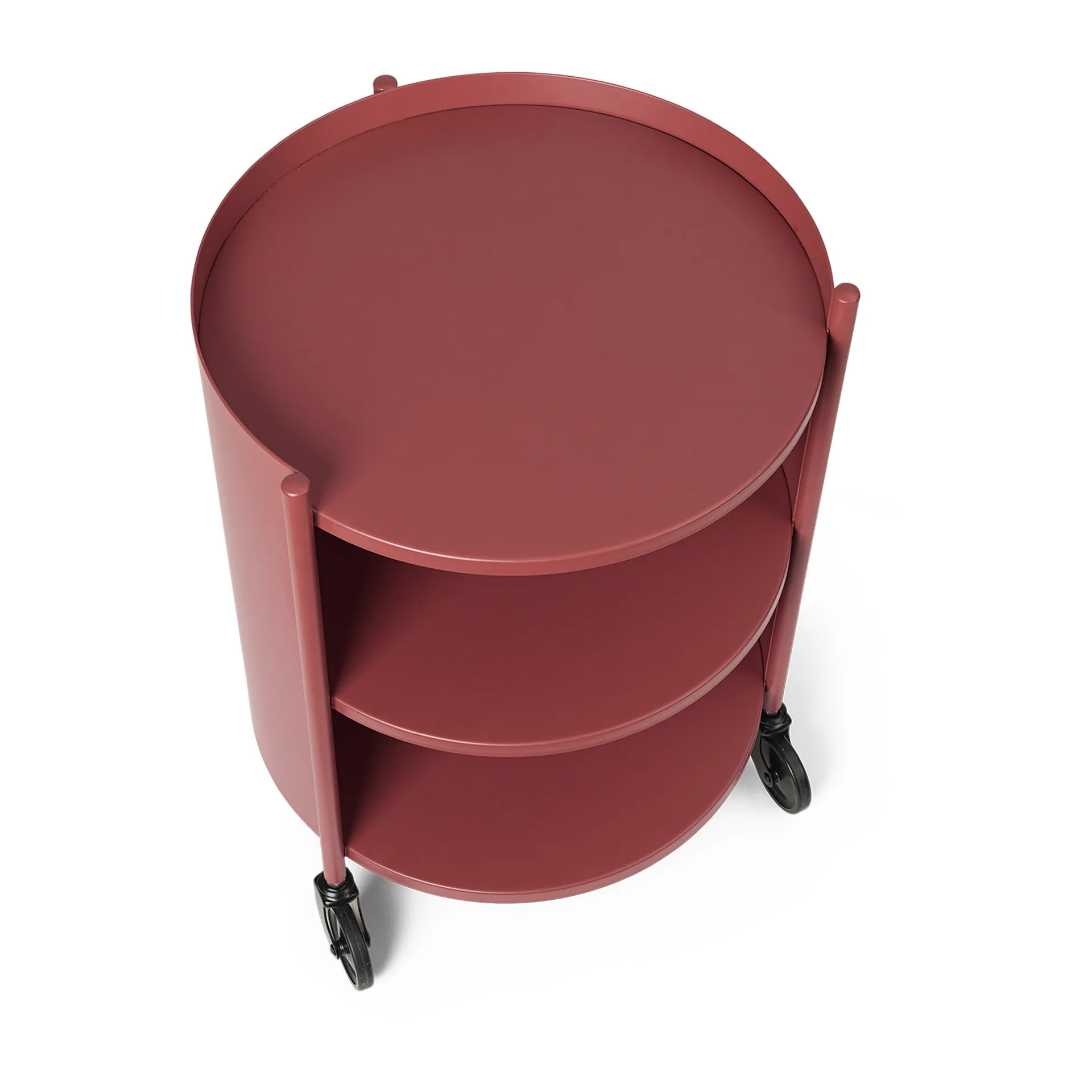 Eve mesa de apoio, Vermelho Mogno Ferm Living