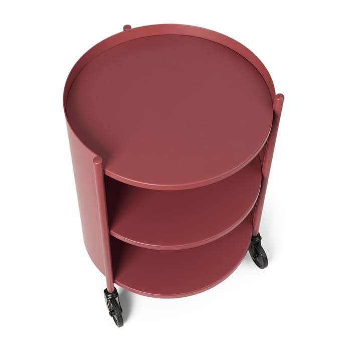 Eve mesa de apoio, Vermelho Mogno Ferm Living