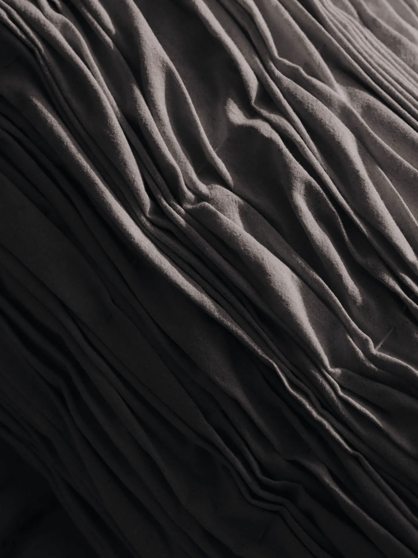 Falda almofada cilíndrica com frisos, Undyed Ferm Living