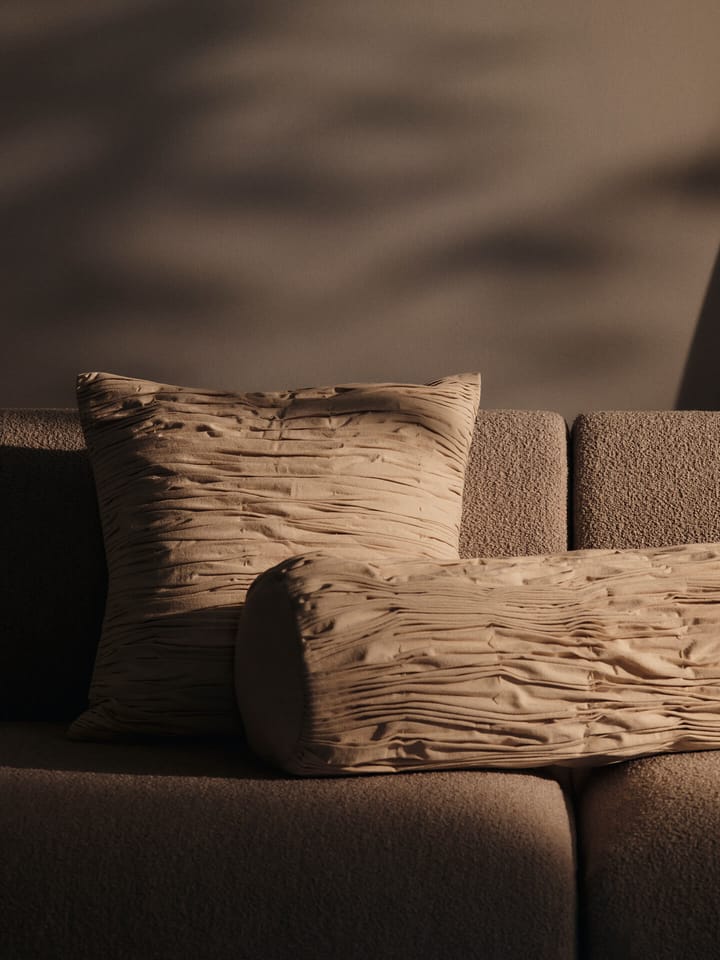 Falda almofada cilíndrica com frisos, Undyed Ferm Living
