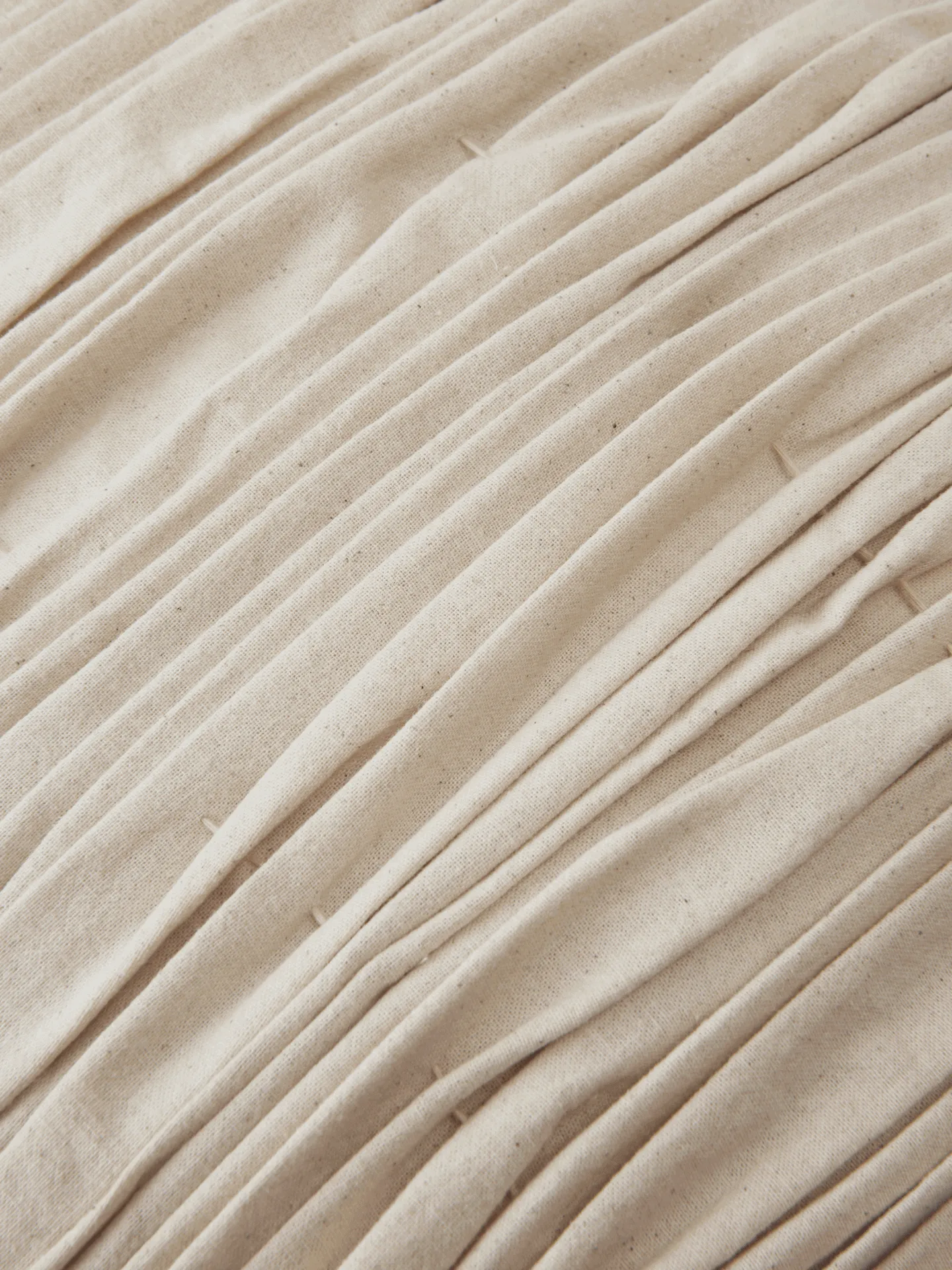 Falda capa de almofada com frisos 50x50 cm, Undyed Ferm Living