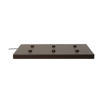 Ferm Living base de carregamento pogo pin - Chocolate negro - Ferm Living