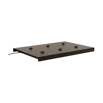 Ferm Living base de carregamento pogo pin - Chocolate negro - Ferm Living