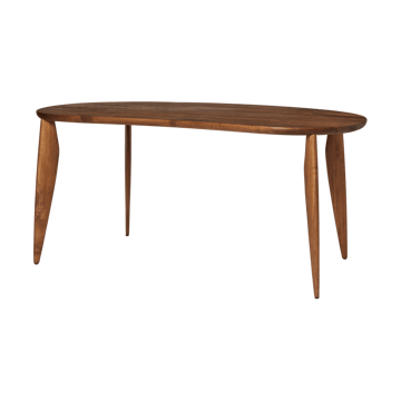 Feve mesa 160x86x73 cm - Walnut - Ferm Living