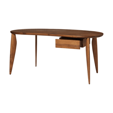 Feve mesa 160x86x73 cm - Walnut - Ferm Living