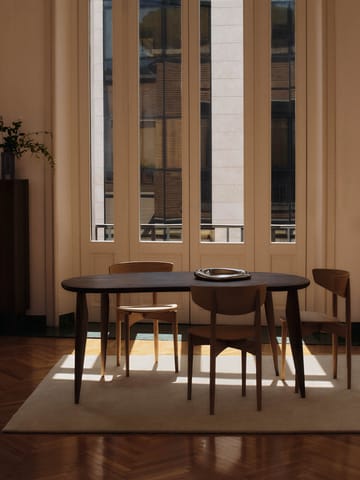 Feve mesa 160x86x73 cm - Walnut - Ferm Living