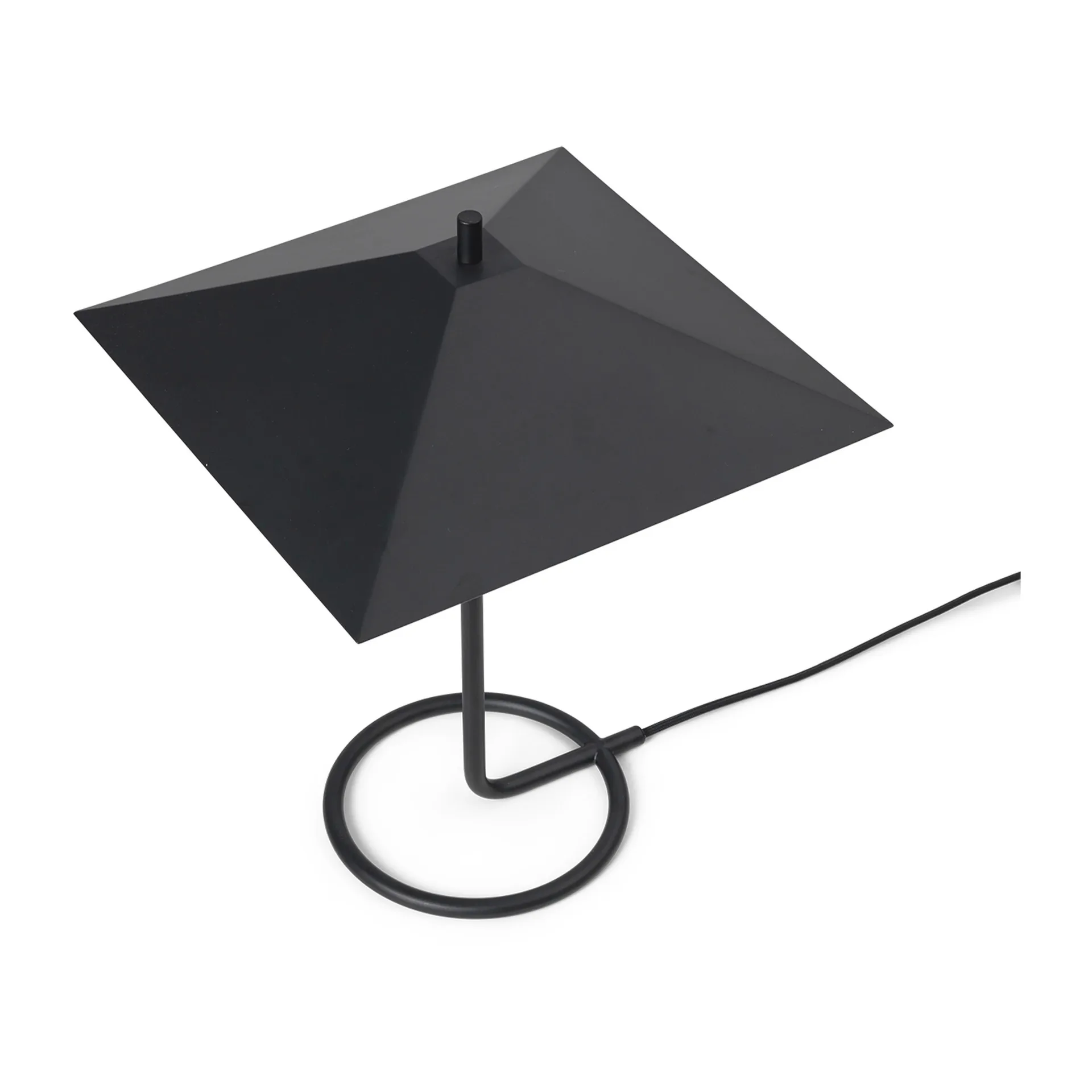 Filo square candeeiro de mesa, Preto-preto Ferm Living