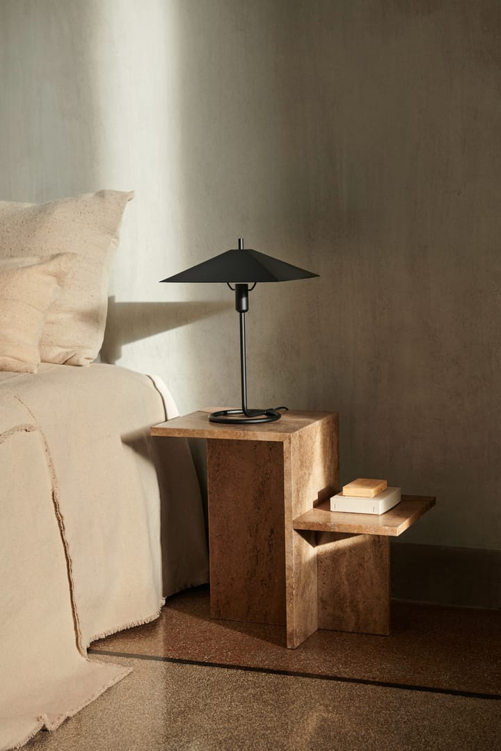 Filo square candeeiro de mesa, Preto-preto Ferm Living