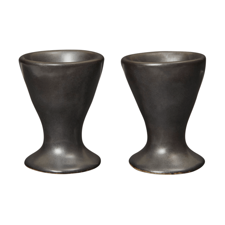 Flow porta-ovos 2 unidades - Black - Ferm Living
