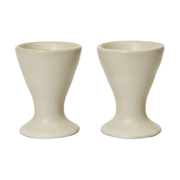 Flow porta-ovos 2 unidades - Off-white speckle - Ferm Living