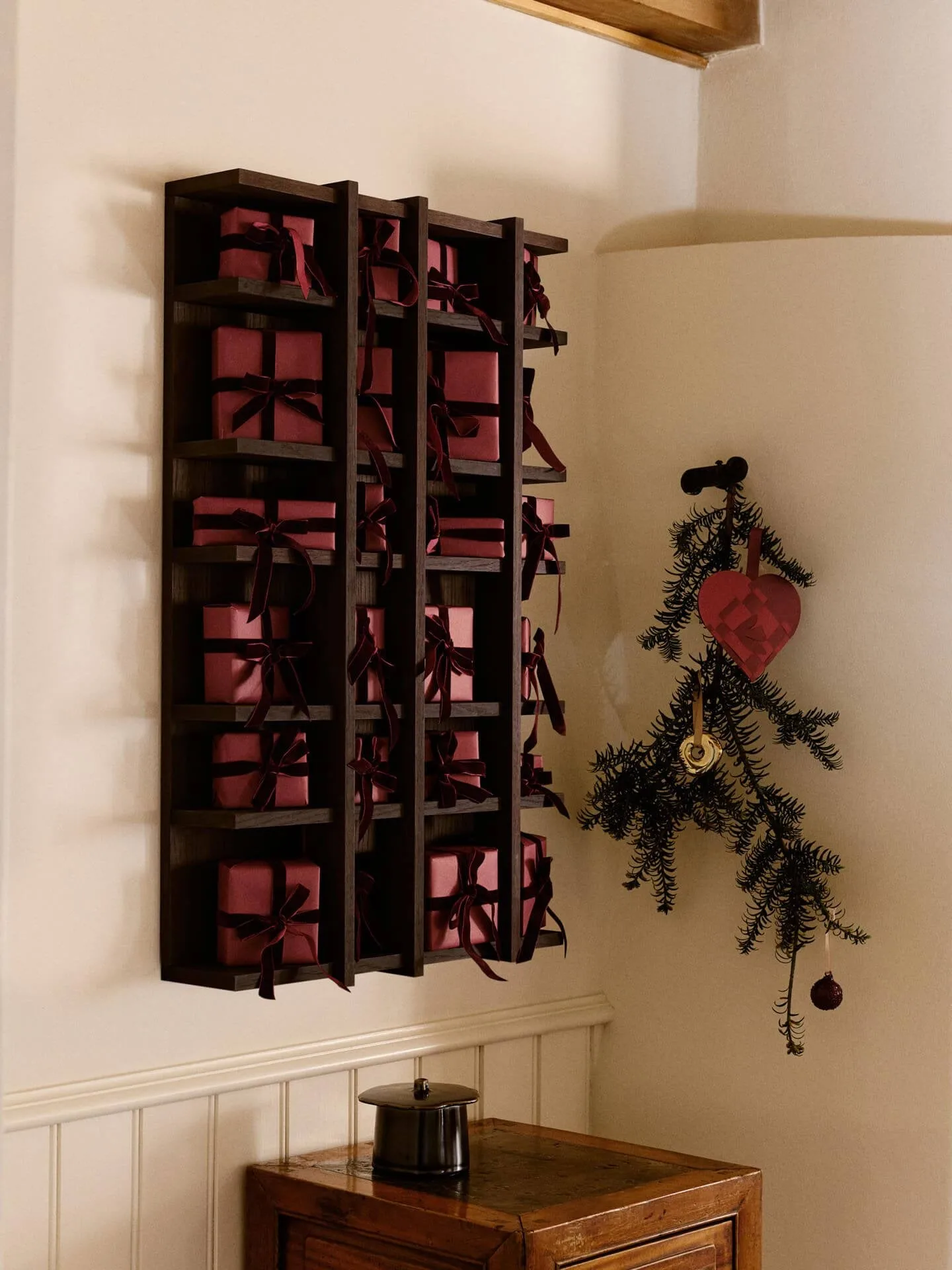 Flurry bolas de Natal 3-pack, S, Picante Red Ferm Living