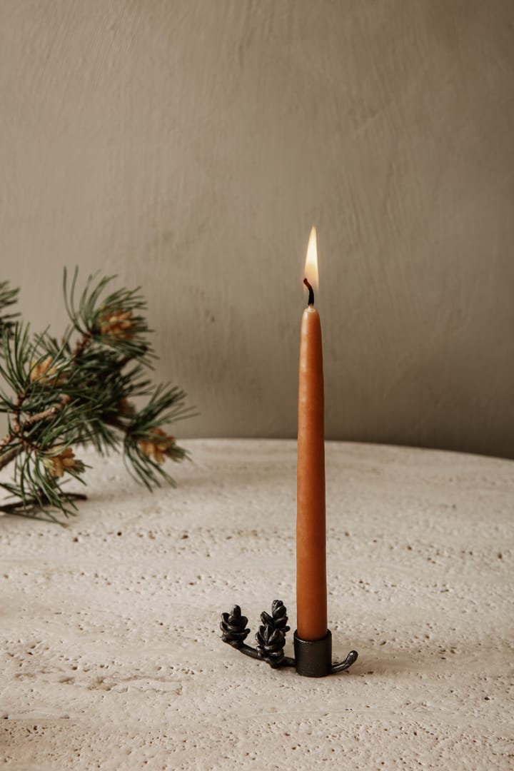 Forest castiçais 6 cm, Latão preto Ferm Living