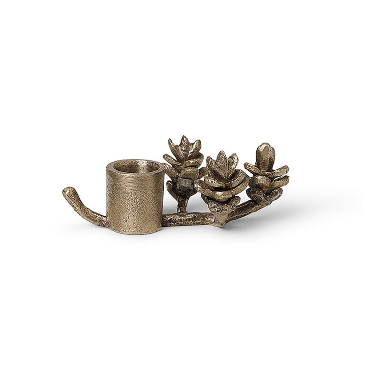 Forest castiçais 6 cm - latão - Ferm Living