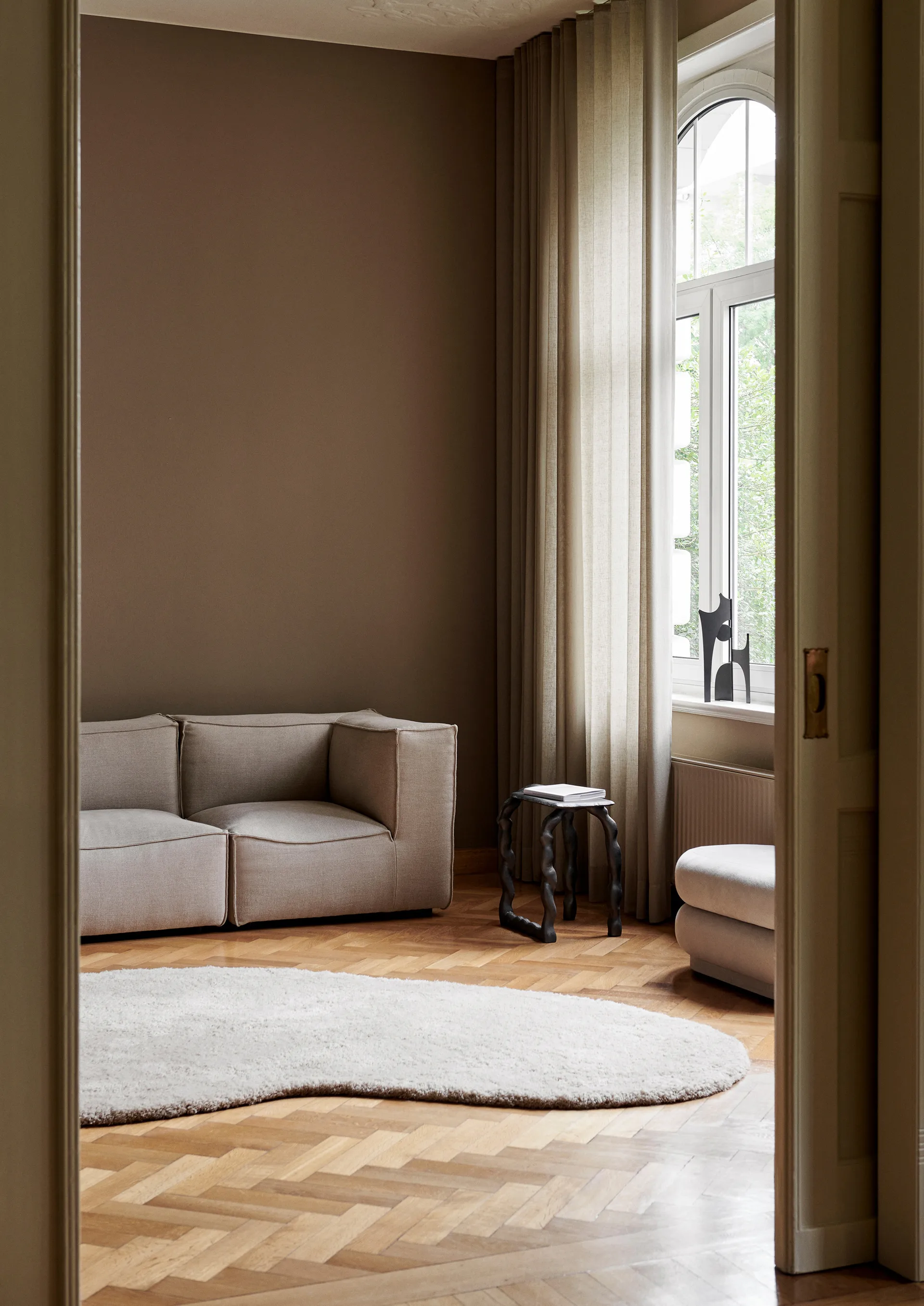 Forma tapete de lã 175x250 cm, Off-white Ferm Living