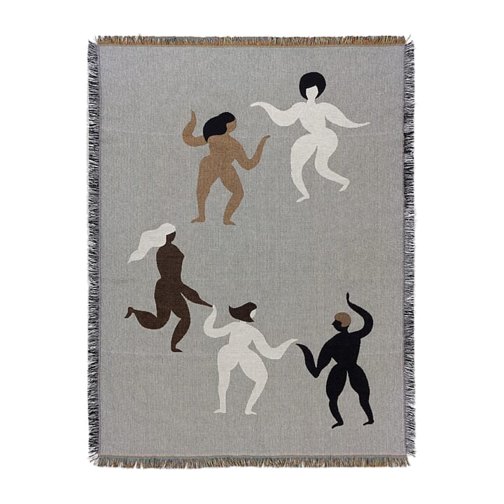 Free Tapestry manta 120x170 cm - Cinza - Ferm LIVING