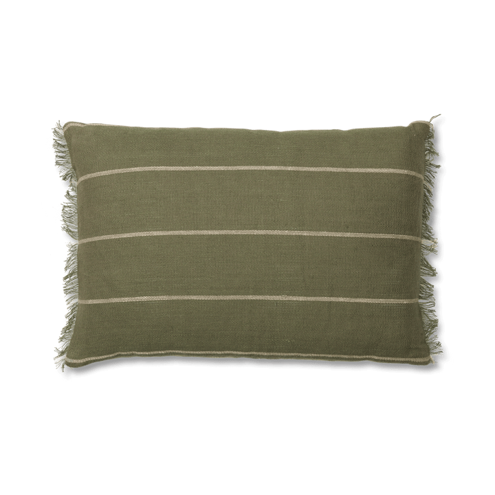 Fronha Calm 40x60 cm - Oliva-Branco Off - Ferm Living