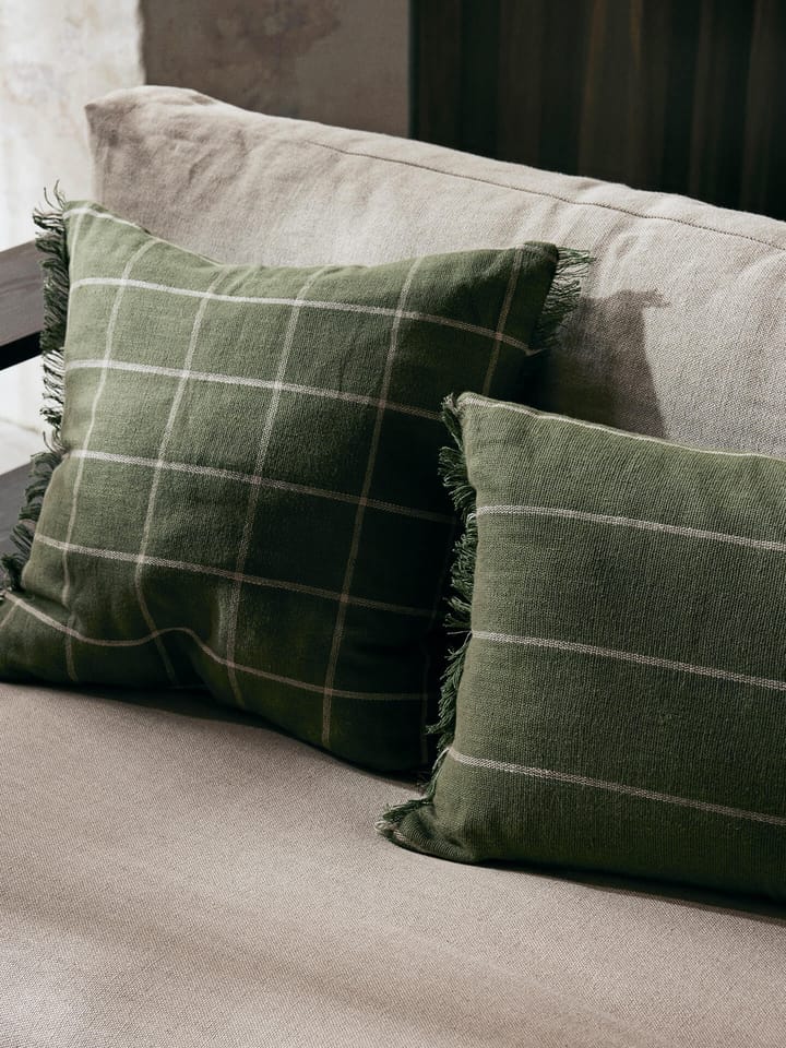 Fronha Calm 40x60 cm, Oliva-Branco Off Ferm Living