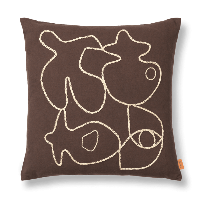 Fronha Figure 50x50 cm, Café-Areia Ferm Living