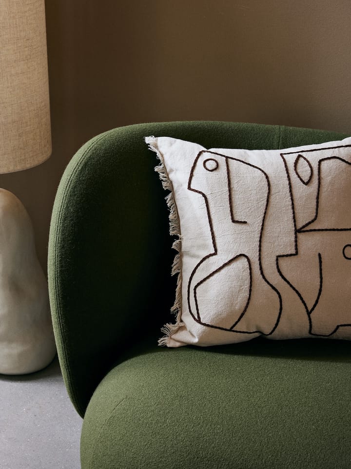 Fronha Figure 50x50 cm, Off-white-Café Ferm Living