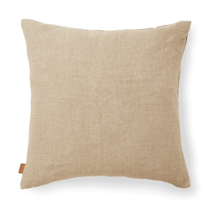 Fronha Senti Stripe 50x50 cm, Linen-carob brown Ferm Living