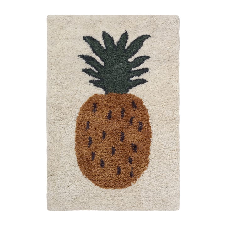 Fruiticana tapete S 80x120 cm - Abacaxi - Ferm LIVING