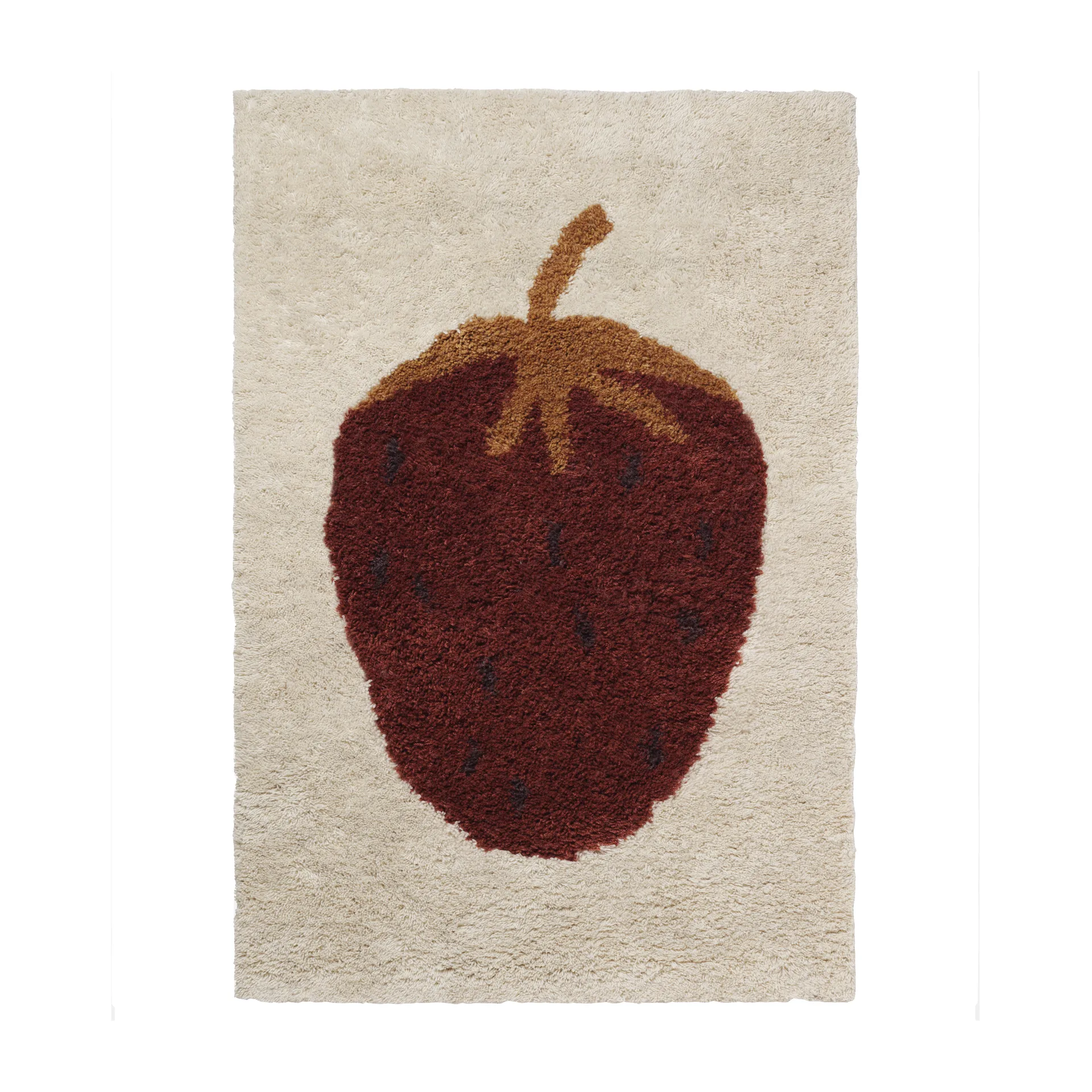 Fruiticana tapete S 80x120 cm, Morango Ferm Living