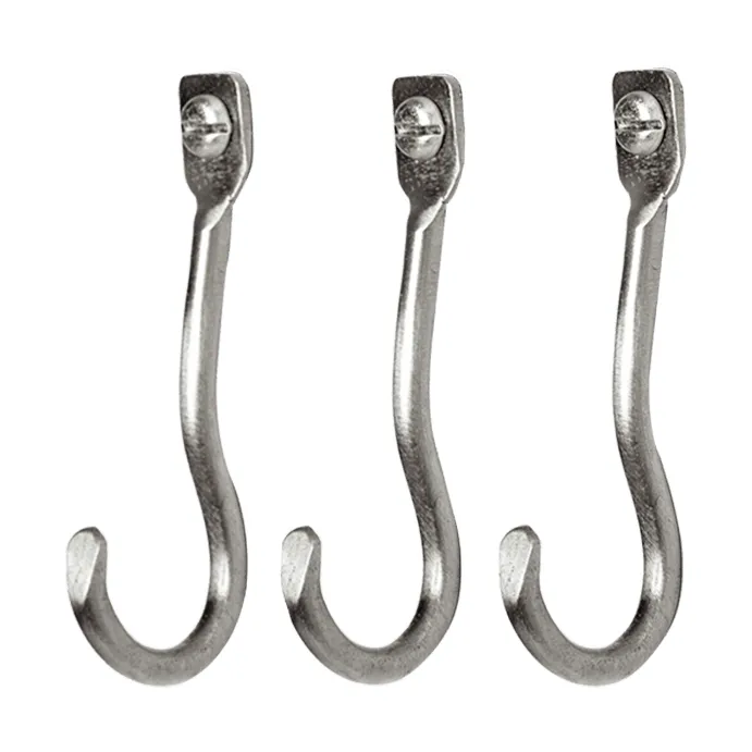Gancho Curvature 3 un. - Aço inoxidável - Ferm Living