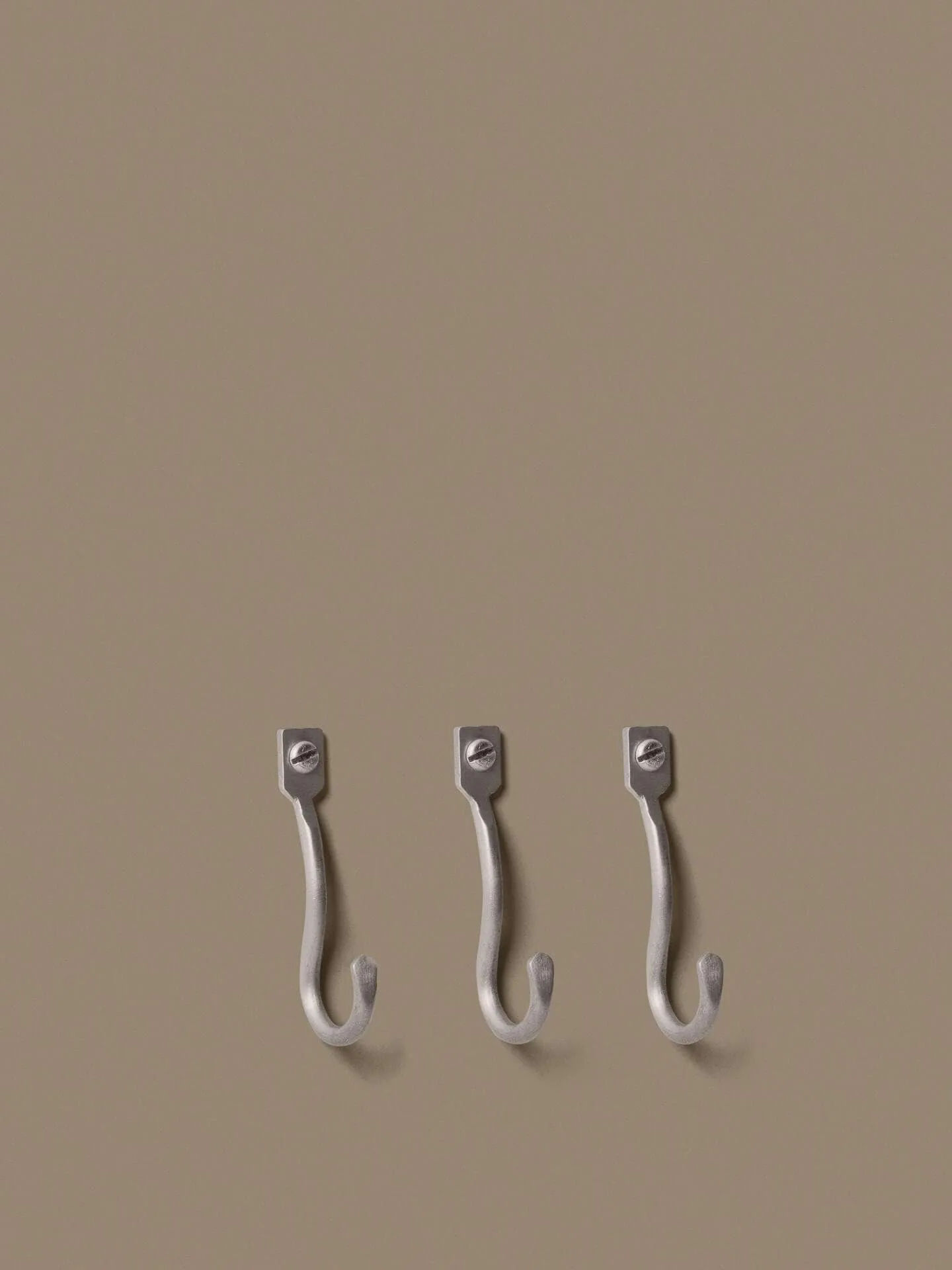 Gancho Curvature 3 un., Aço inoxidável Ferm Living