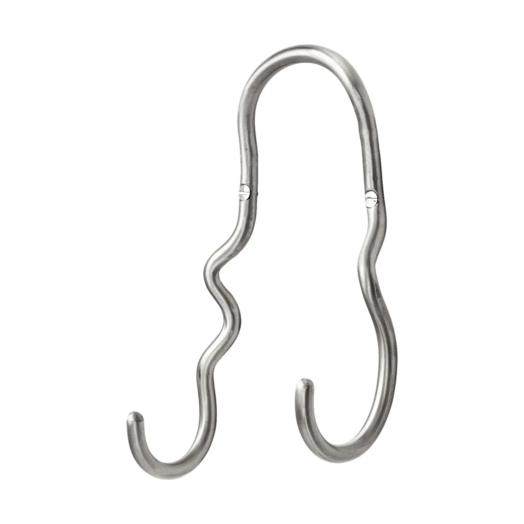 Gancho Curvature duplo, Aço inoxidável Ferm Living
