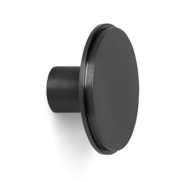 Gancho de latão preto Hook  - Grande Ø4,8 cm - Ferm Living